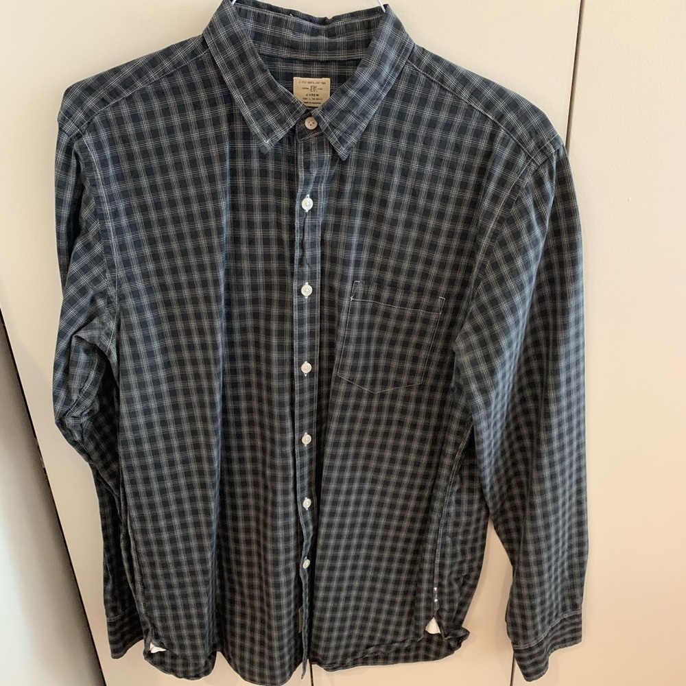 J CREW CHECKED SHIRT